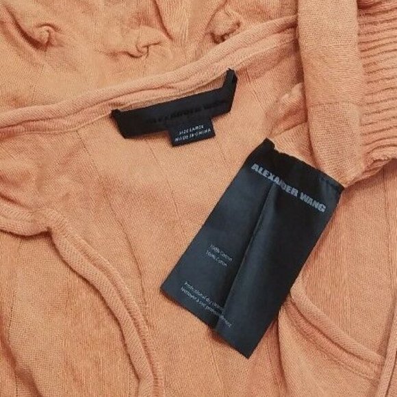 Alexander Wang Sleeveless Tank Tonal Stitching Top - Picture 4 of 5